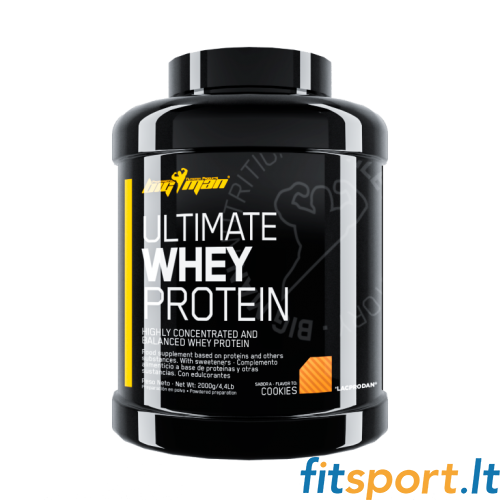BigMan Nutrition Ultimate Whey Protein (baltyminis kokteilis) 2000 g 